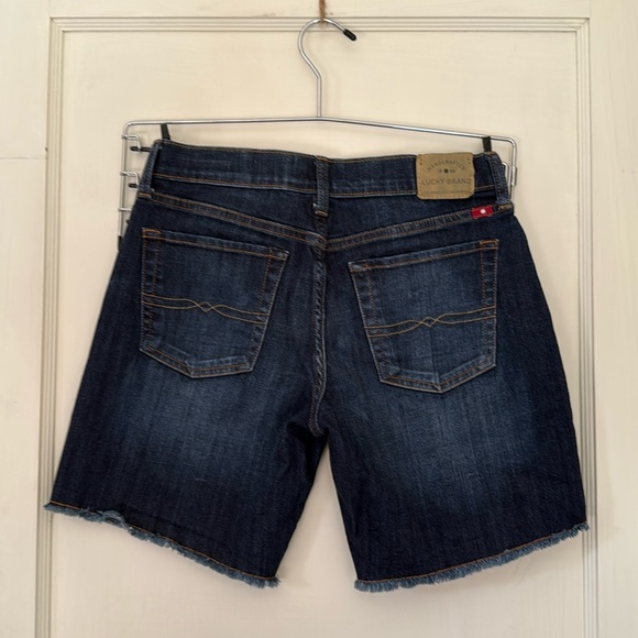 Lucky Brand Dark Blue Denim Shorts - Picture 2 of 11